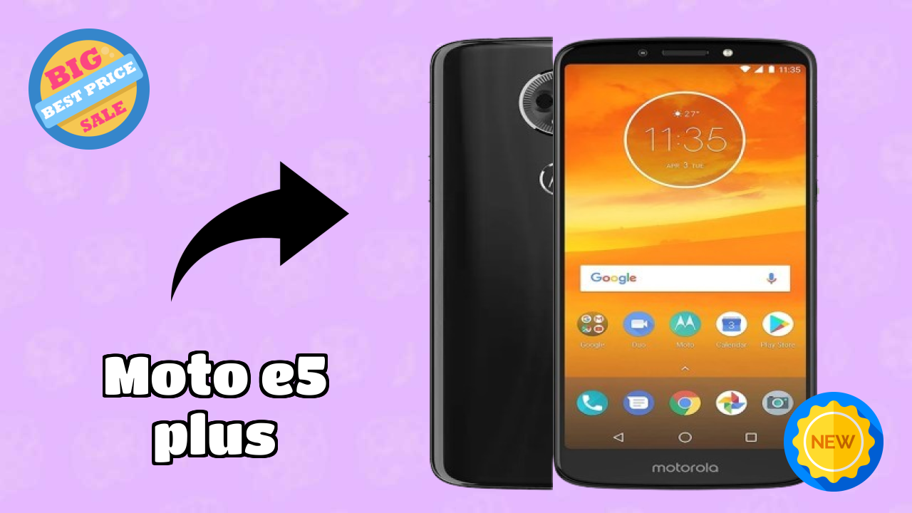 Moto E5 Plus Display Size: 6.0 Inches (15.24 Cm) Screen Quality
