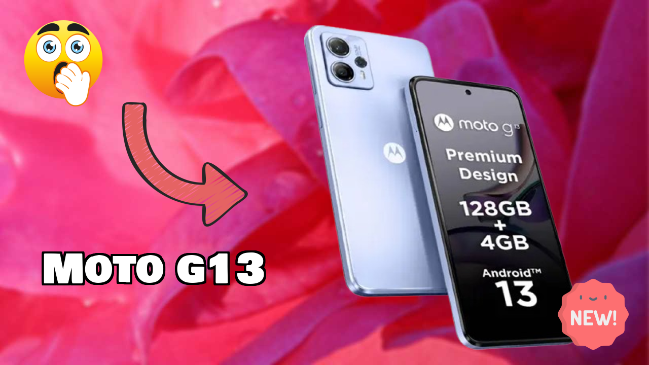 Moto G13 at ₹9,499 - Best Features Listed