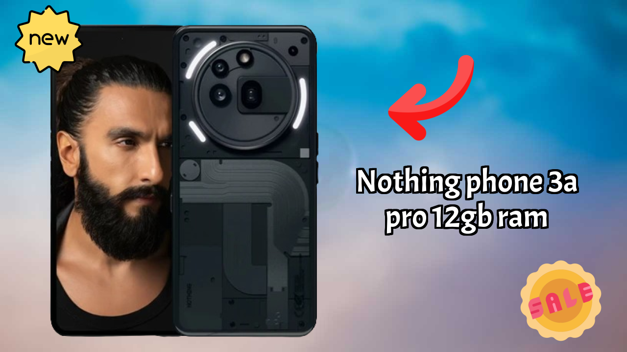 Nothing Phone 3a Pro 12GB RAM Camera Quality: 50 MP + 8 MP + 50 MP Rear Camera Low Light