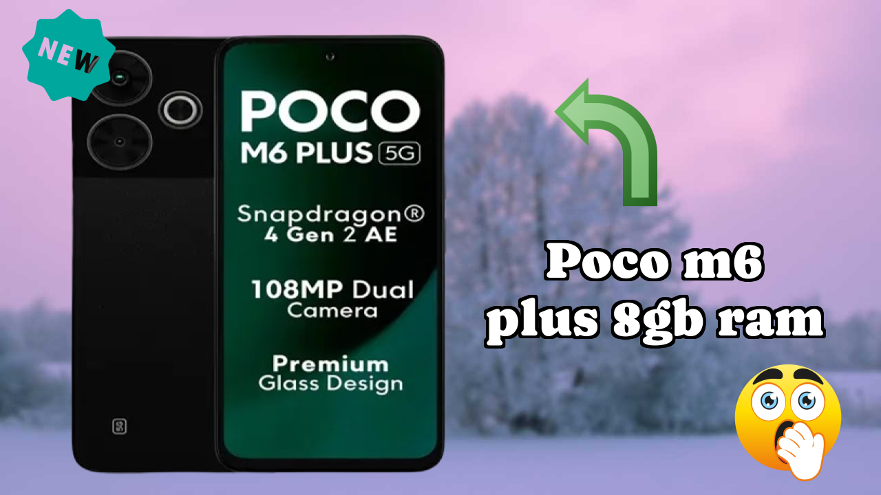 POCO M6 Plus 8GB RAM Test: 8 GB RAM Handles Heavy Apps