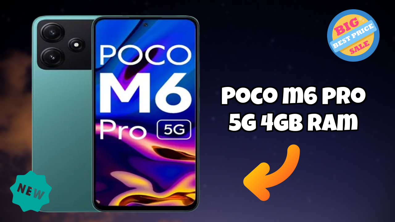 POCO M6 Pro 5G 4GB RAM Price: ₹10,999 - Complete Analysis