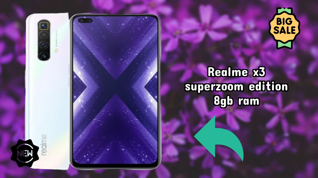Realme X3 SuperZoom Edition 8GB RAM Display Review: 6.6 Inches (16.76 Cm) Screen