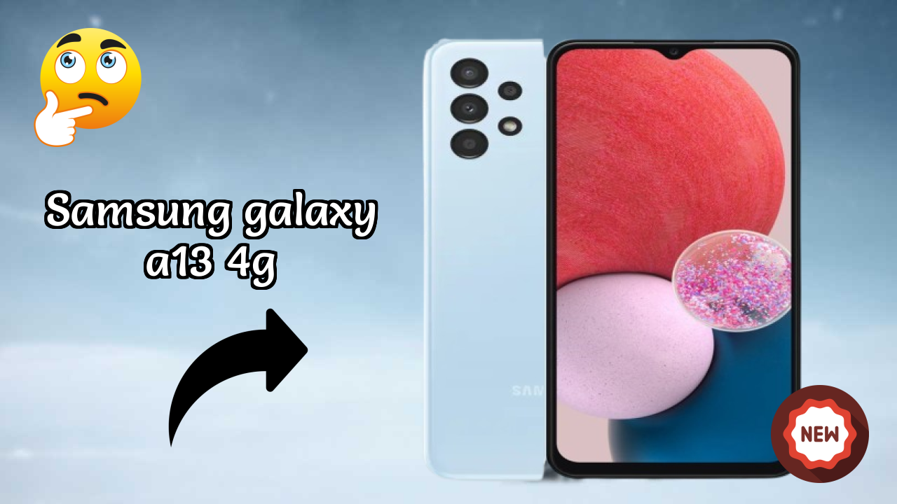 Samsung Galaxy A13 4G RAM Performance: 4 GB RAM Multitasking