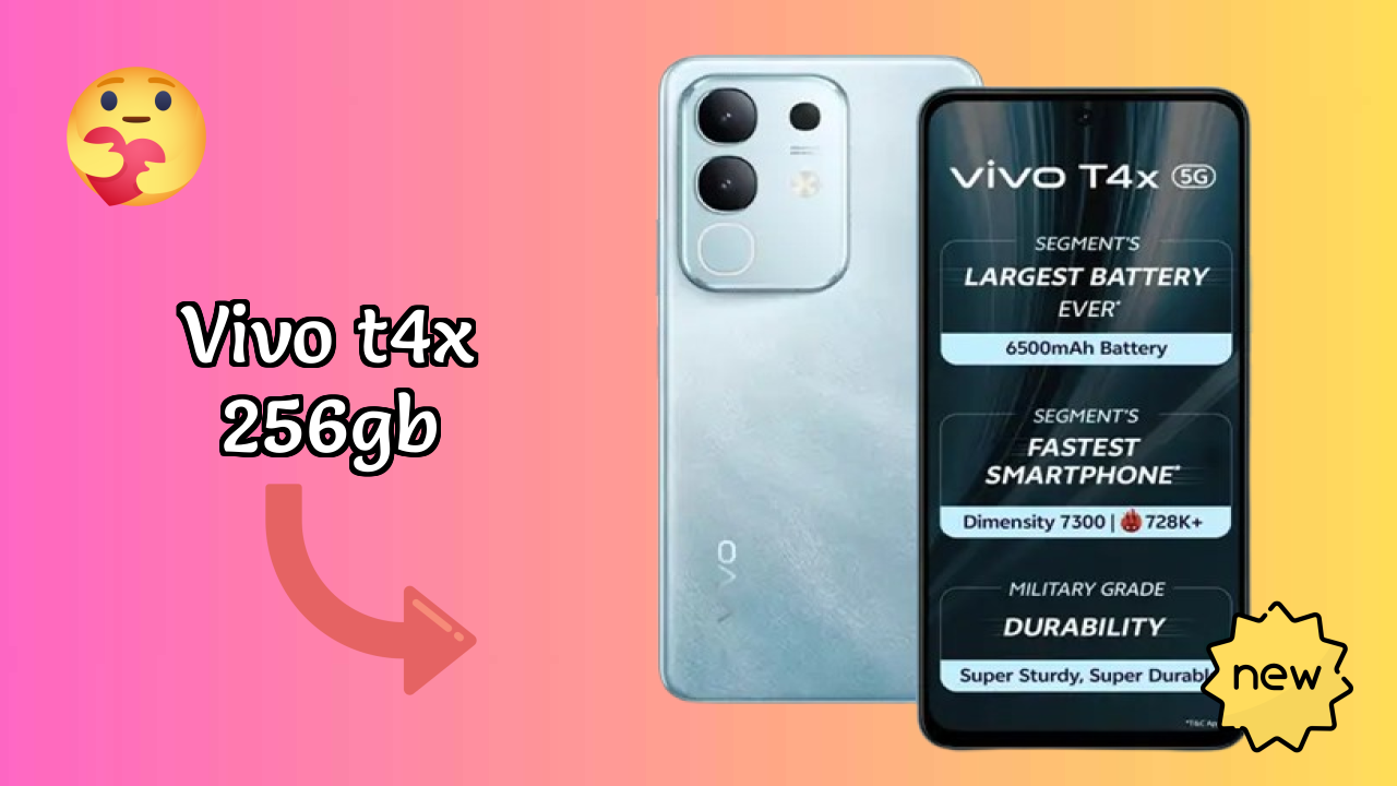 Vivo T4X 256GB Display Review: 6.72 Inches (17.07 Cm) Screen Size